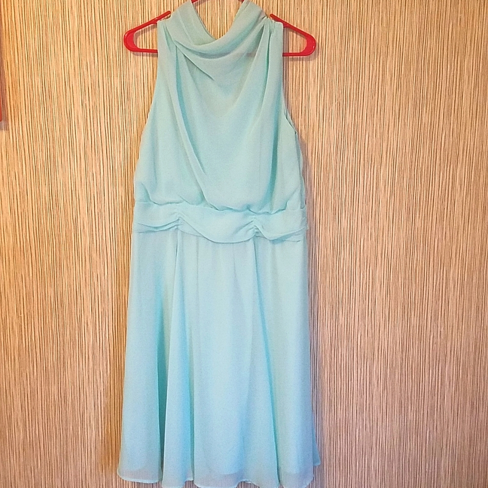 Turquoise Sleeveless Dress